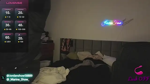 Snapshot of JordanShow chatting on 02.12.25 JordanShow online show from 02.12.25