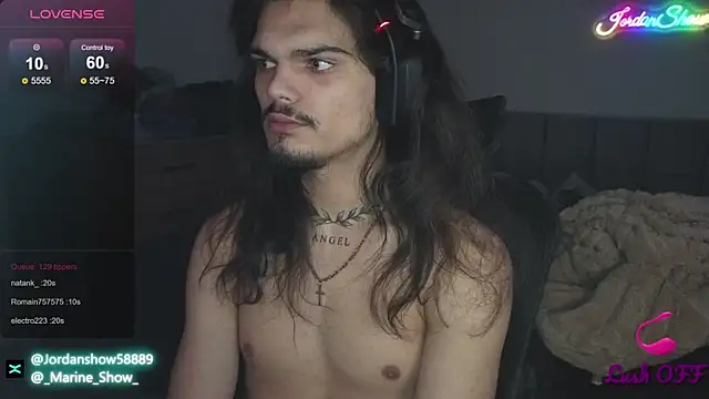 Snapshot of JordanShow chatting on 02.16.25 JordanShow online show from 02.16.25