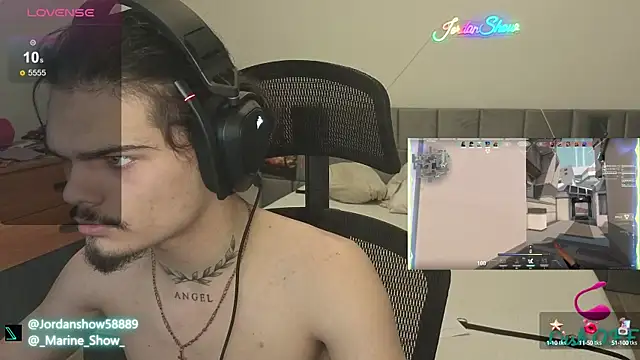 Snapshot of JordanShow chatting on 02.18.25 JordanShow online show from 02.18.25