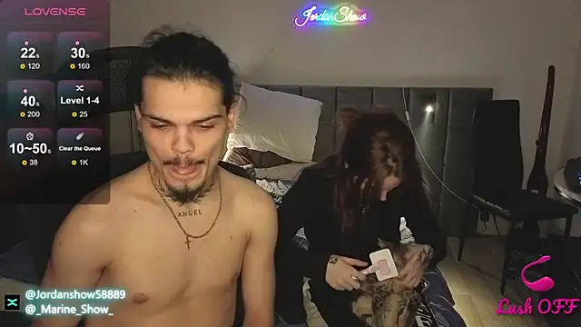 Snapshot of JordanShow chatting on 02.19.25 JordanShow online show from 02.19.25