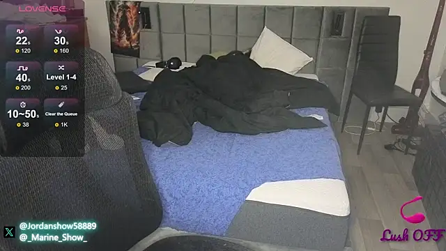 Snapshot of JordanShow chatting on 02.21.25 JordanShow online show from 02.21.25