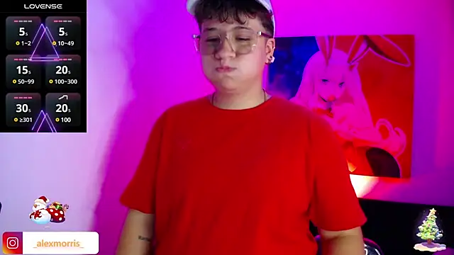 Snapshot of _AlexMorris chatting on 12.14.24 AlexMorris online show from 12.14.24