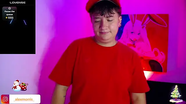 Snapshot of _AlexMorris chatting on 12.14.24 AlexMorris online show from 12.14.24