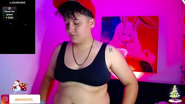 Snapshot of _AlexMorris chatting on 12.14.24 AlexMorris online show from 12.14.24