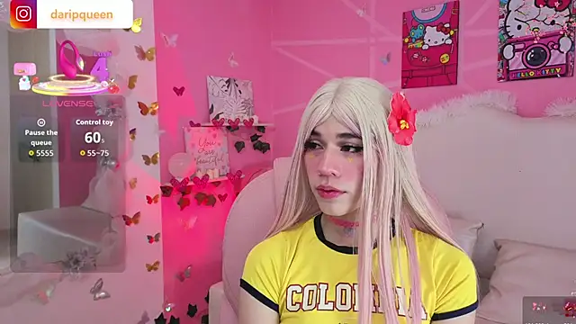 DaripQueen online show from 02.12.26