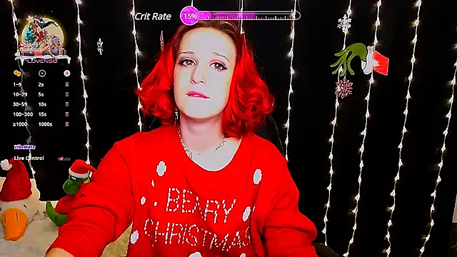 Snapshot of AgathaNoxe chatting on 12.25.24 AgathaNoxe online show from 12.25.24