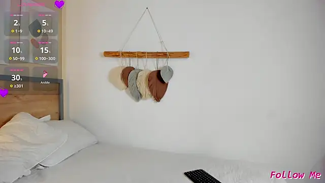 Snapshot of CarmesyAngel chatting on 02.14.25 CarmesyAngel online show from 02.14.25