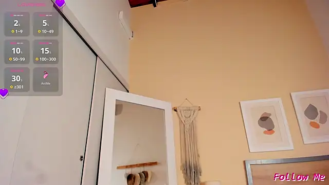 Snapshot of CarmesyAngel chatting on 02.24.25 CarmesyAngel online show from 02.24.25