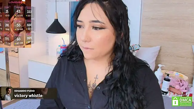 Snapshot of Megansttein_ chatting on 09.18.25 Megansttein online show from 09.18.25