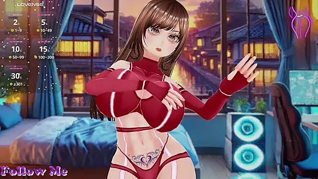 Hanaedamngirl online show from 12.31.24