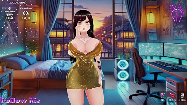 Hanaedamngirl online show from 10.13.25