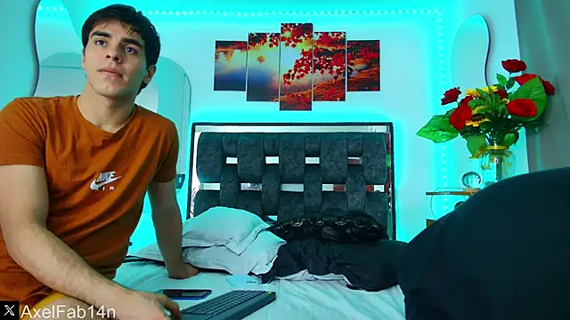 Snapshot of Alex_and_Fabian chatting on 02.22.25 Alex and Fabian online show from 02.22.25