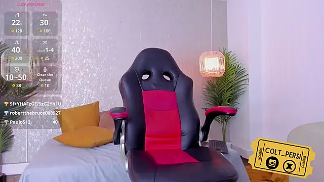 Snapshot of Colt_Perci chatting on 02.07.25 Colt Perci online show from 02.07.25