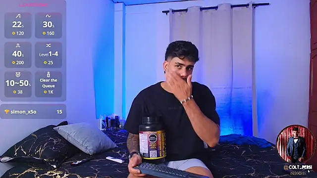 Snapshot of Colt_Perci chatting on 10.21.25 Colt Perci online show from 10.21.25