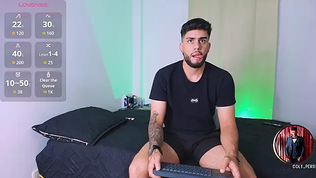 Snapshot of Colt_Perci chatting on 10.26.25 Colt Perci online show from 10.26.25