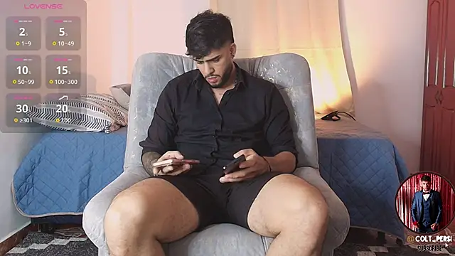 Snapshot of Colt_Perci chatting on 12.01.25 Colt Perci online show from 12.01.25