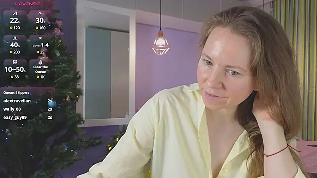 Snapshot of JanePearl chatting on 01.02.25 JanePearl online show from 01.02.25