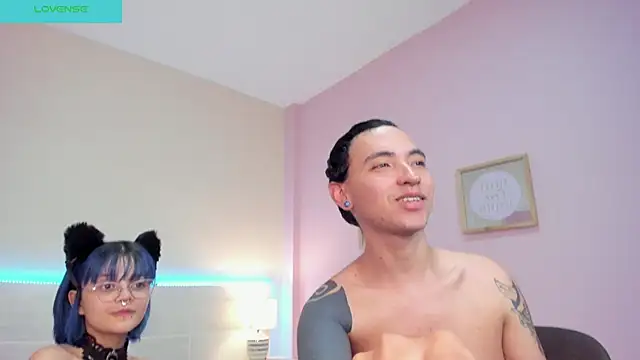 Snapshot of MARCUS_AND_HIKARY chatting on 01.03.25 MARCUS AND HIKARY online show from 01.03.25