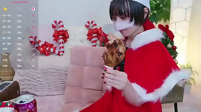 Snapshot of cohaku_329 chatting on 12.24.24 cohaku 329 online show from 12.24.24