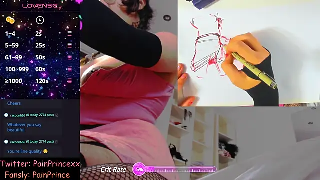 Snapshot of pain_princee chatting on 12.04.24 pain princee online show from 12.04.24