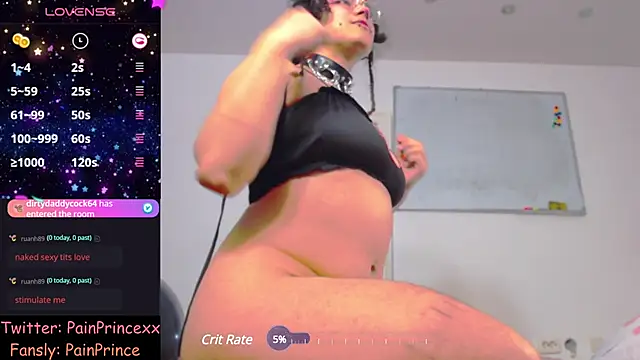 Snapshot of pain_princee chatting on 12.10.24 pain princee online show from 12.10.24