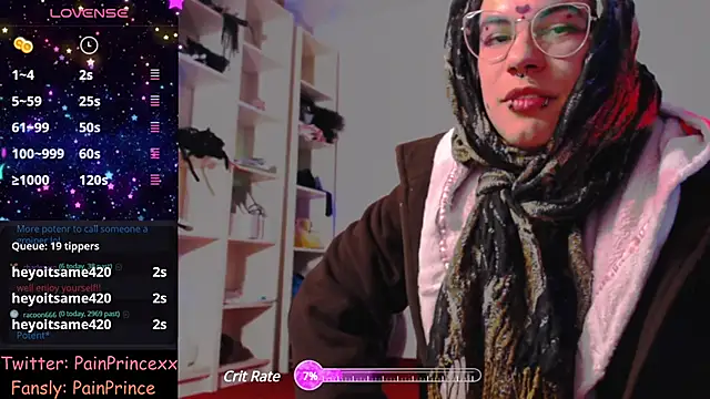 Snapshot of pain_princee chatting on 12.12.24 pain princee online show from 12.12.24