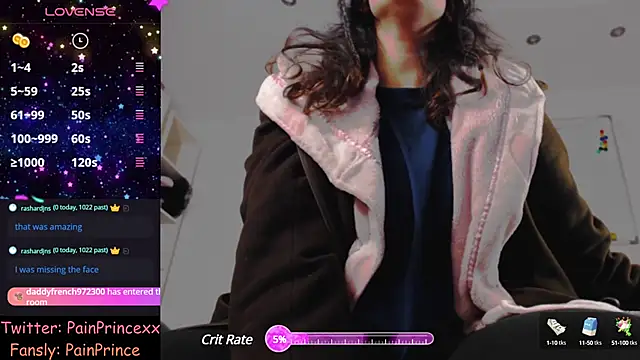 Snapshot of pain_princee chatting on 12.19.24 pain princee online show from 12.19.24