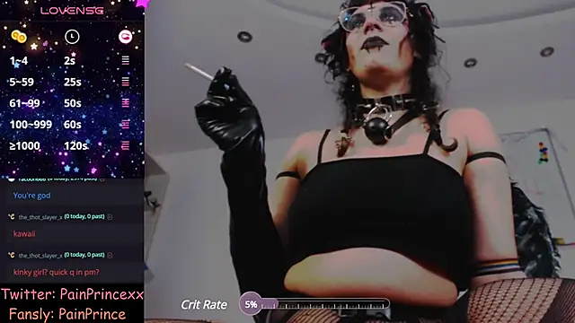 Snapshot of pain_princee chatting on 01.13.25 pain princee online show from 01.13.25