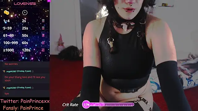 Snapshot of pain_princee chatting on 01.16.25 pain princee online show from 01.16.25