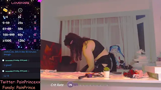 Snapshot of pain_princee chatting on 01.21.25 pain princee online show from 01.21.25