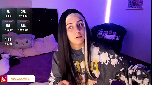 Alice woodville online show from 12.04.24