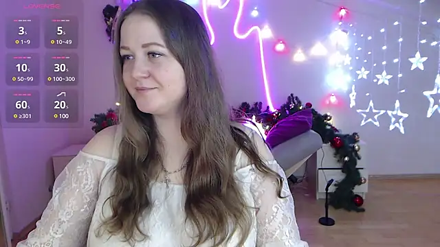 Snapshot of LizzyShine chatting on 01.05.25 LizzyShine online show from 01.05.25