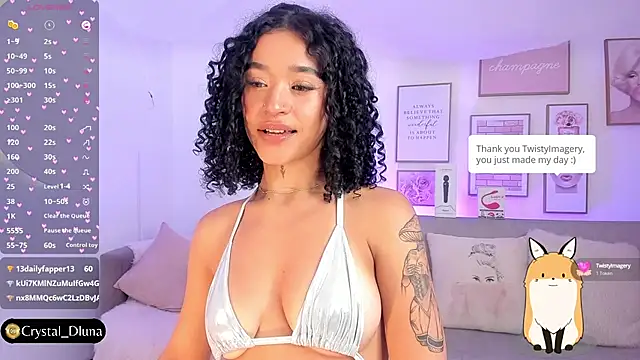Snapshot of Crystal_Dluna chatting on 01.23.25 Crystal Dluna online show from 01.23.25