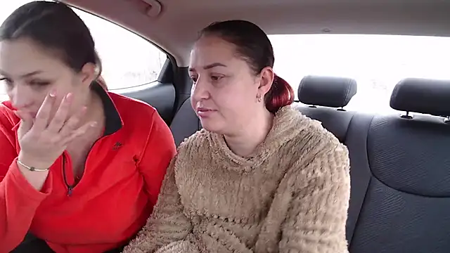 Snapshot of Amy--Samy chatting on 02.14.25 Amy--Samy online show from 02.14.25