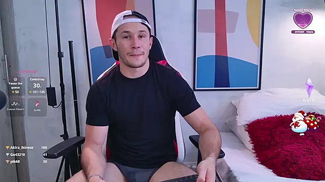 Snapshot of AxelFairchaild chatting on 12.28.24 AxelFairchaild online show from 12.28.24