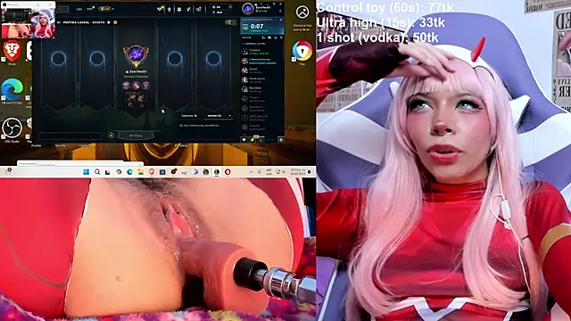 Snapshot of LemonSweet2 chatting on 02.15.25 LemonSweet2 online show from 02.15.25