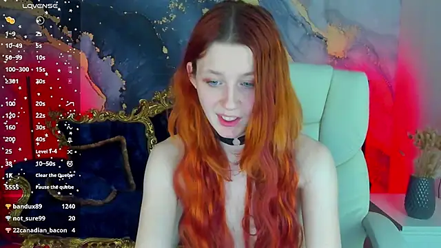 Snapshot of MagicLilu chatting on 02.26.25 MagicLilu online show from 02.26.25