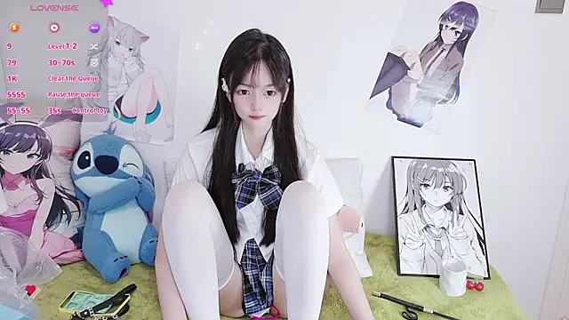 Snapshot of Xiaomi-Angela chatting on 07.21.26 Xiaomi-Angela online show from 07.21.26