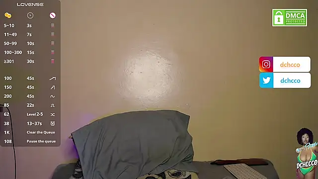 Snapshot of dchcco chatting on 03.08.25 dchcco online show from 03.08.25