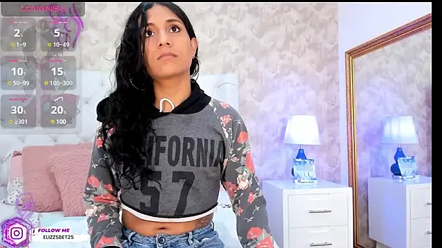 Snapshot of Eliza_Thaylor__ chatting on 01.02.25 Eliza Thaylor online show from 01.02.25