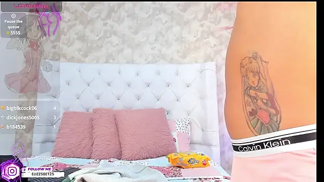 Snapshot of Eliza_Thaylor__ chatting on 01.05.25 Eliza Thaylor online show from 01.05.25