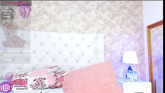 Snapshot of Eliza_Thaylor__ chatting on 01.07.25 Eliza Thaylor online show from 01.07.25