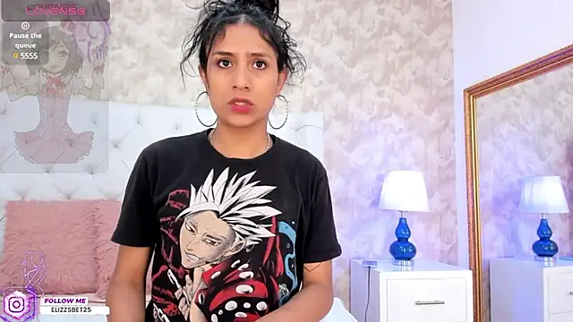 Snapshot of Eliza_Thaylor__ chatting on 02.02.25 Eliza Thaylor online show from 02.02.25