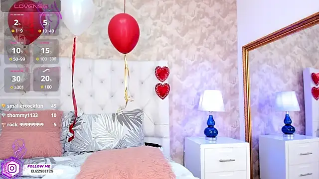 Snapshot of Eliza_Thaylor__ chatting on 02.18.25 Eliza Thaylor online show from 02.18.25