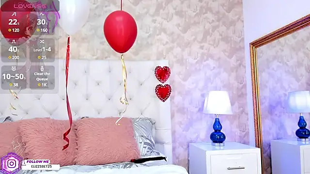 Snapshot of Eliza_Thaylor__ chatting on 02.21.25 Eliza Thaylor online show from 02.21.25