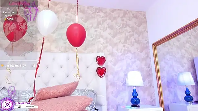 Snapshot of Eliza_Thaylor__ chatting on 02.21.25 Eliza Thaylor online show from 02.21.25