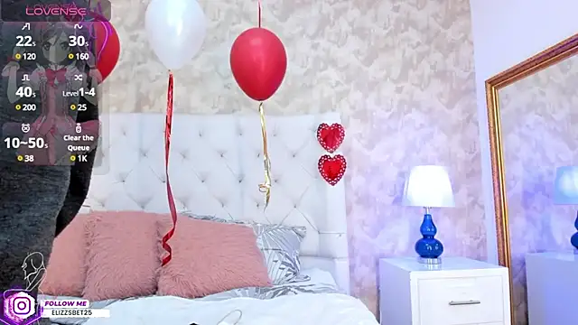 Snapshot of Eliza_Thaylor__ chatting on 02.24.25 Eliza Thaylor online show from 02.24.25