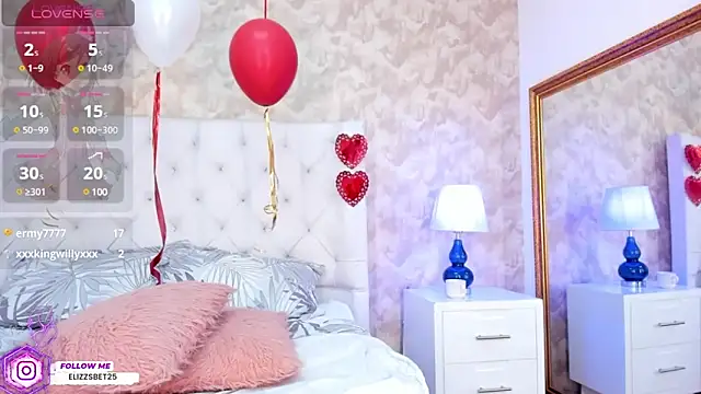 Snapshot of Eliza_Thaylor__ chatting on 02.24.25 Eliza Thaylor online show from 02.24.25