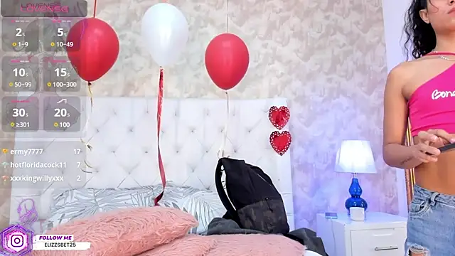 Snapshot of Eliza_Thaylor__ chatting on 02.26.25 Eliza Thaylor online show from 02.26.25