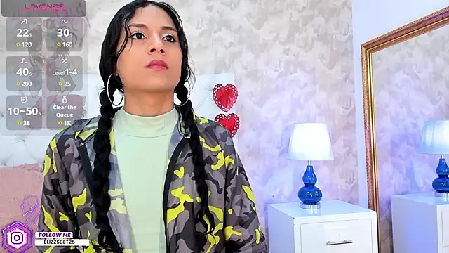 Snapshot of Eliza_Thaylor__ chatting on 03.19.25 Eliza Thaylor online show from 03.19.25